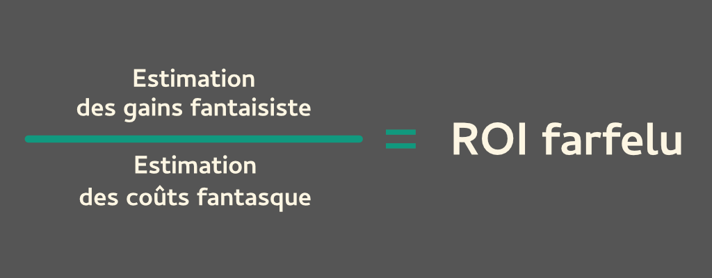 Illustration de l'équation de Frédéric :